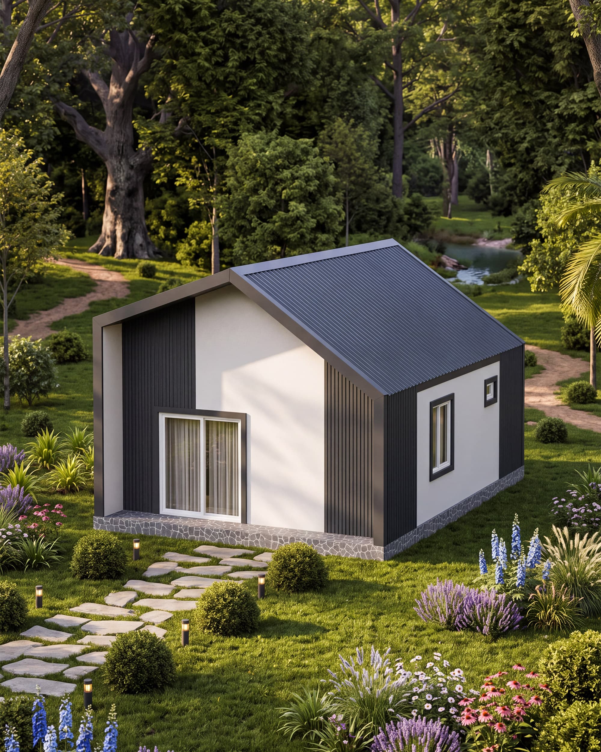 59 m² Steel Single Storey House