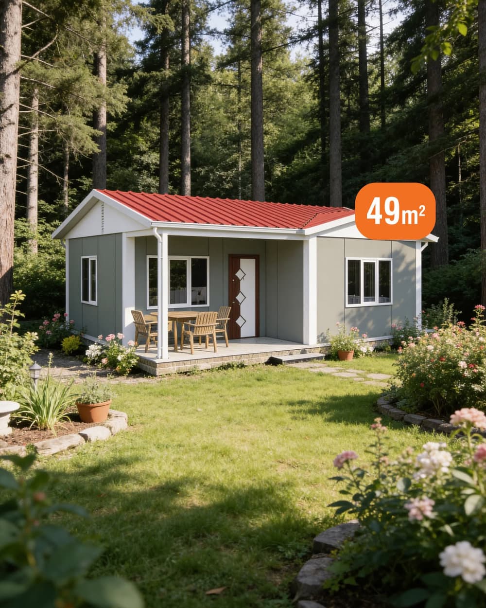 49 m² Single Storey Prefabricated House