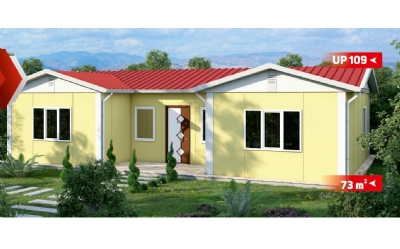 73 m² Tek Katlı Prefabrik Ev