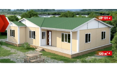 119 m² Tek Katlı Prefabrik Ev