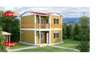 Çift Katlı Prefabrik Ev
