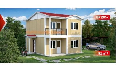 Çift Katlı Prefabrik Ev