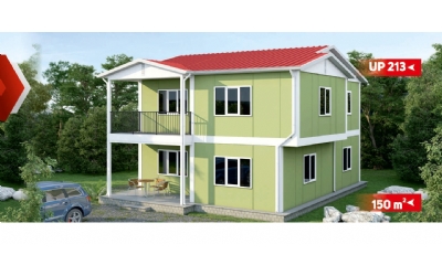 Çift Katlı Prefabrik Ev