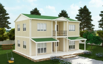 Çift Katlı Prefabrik Ev